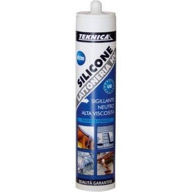 SILICONE NEUTRO LATTONERIA GRIGIO 280 ml