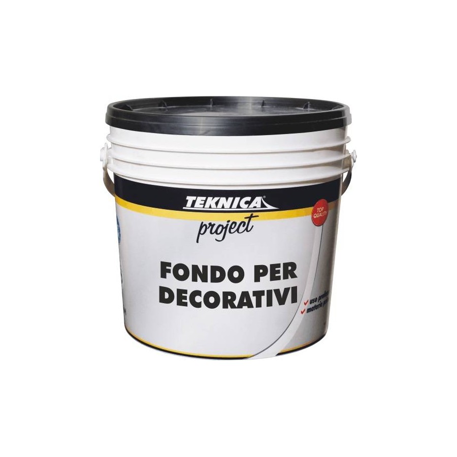 FONDO PER DECORATIVI 4 lt FONDO PER DECORATIVI 4 lt