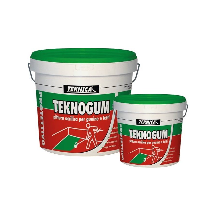 TEKNOGUM idropittura elast. BIANCO 4 lt TEKNOGUM idropittura elast. BIANCO 4 lt