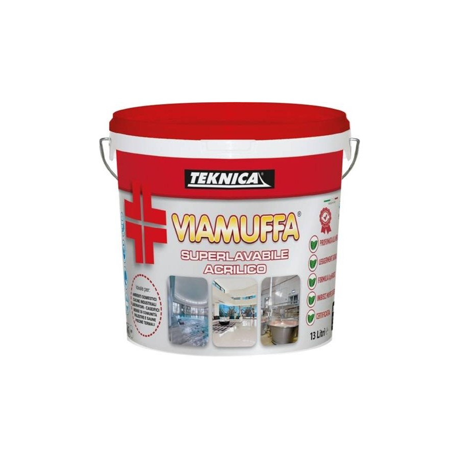 VIAMUFFA SUPERLAVABILE BASICO 4 LT. VIAMUFFA SUPERLAVABILE BASICO 4 LT.