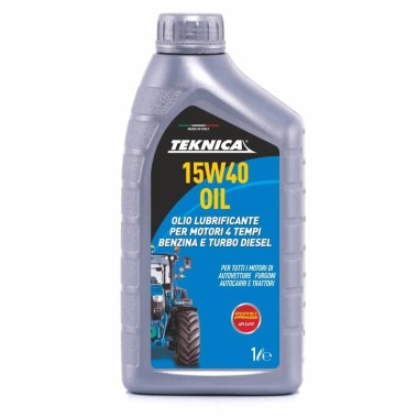OLIO MOTORE 4T 15W40 MINERALE 1 LITRO