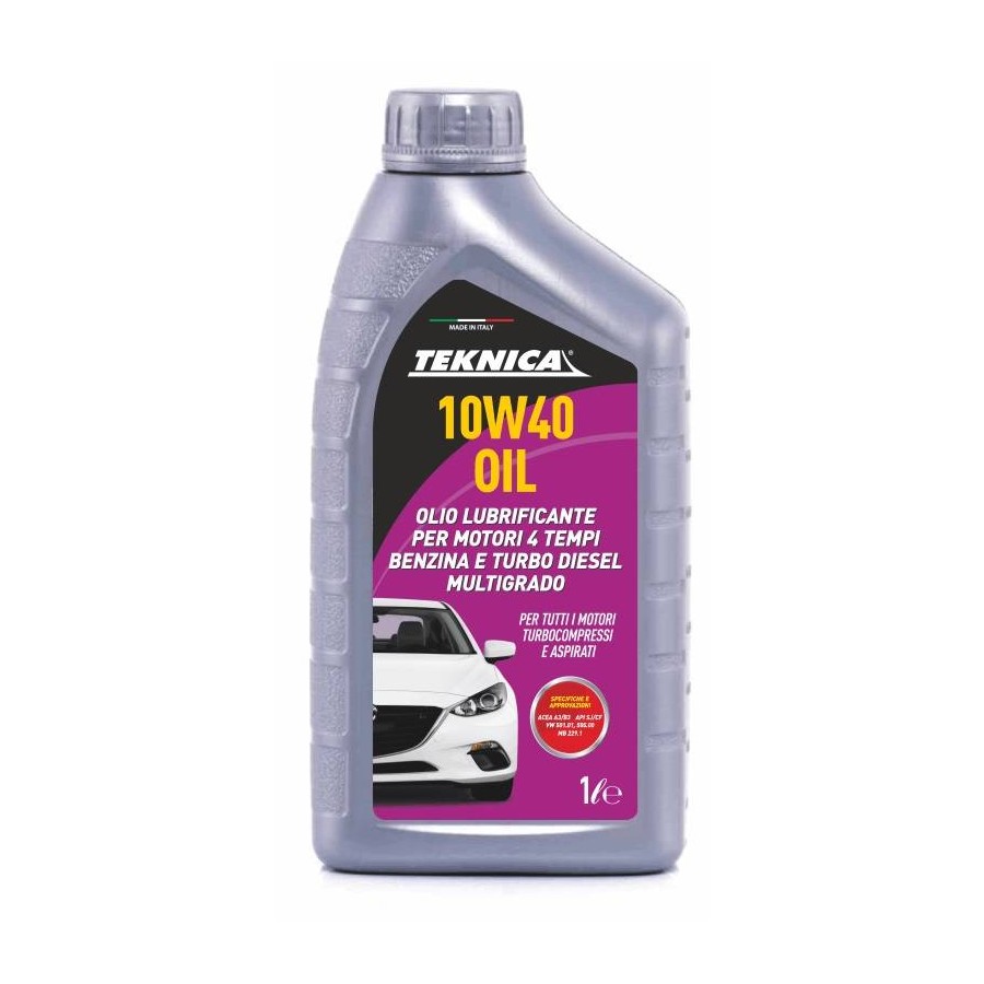 OLIO MOTORE 4T 10W40 SEMISINTETICO 1 LITRO OLIO MOTORE 4T 10W40 SEMISINTETICO 1 LITRO