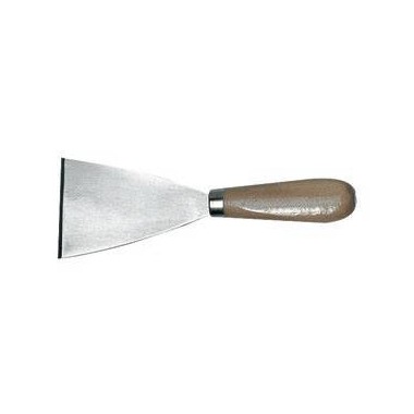 RASCHIETTO LAMA RIGIDA MANICO LEGNO MM. 70