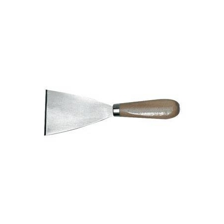 RASCHIETTO LAMA RIGIDA MANICO LEGNO MM. 70